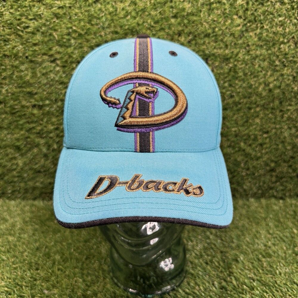 Vintage Arizona Diamondbacks Twins Enterprise Teal Structured OSFM Hat Cap